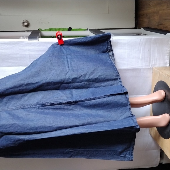 New York and Company jeans maxi dress S. - Picture 2 of 16